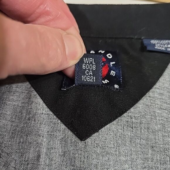 VTG Panhandle Slim SnapButton Shirt SzLg Mens Aztec SouthWestern Longsleeve DUNN - Picture 14 of 16